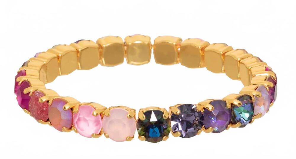 NEW TOVA women's oakland stretch bracelet in candy kisses